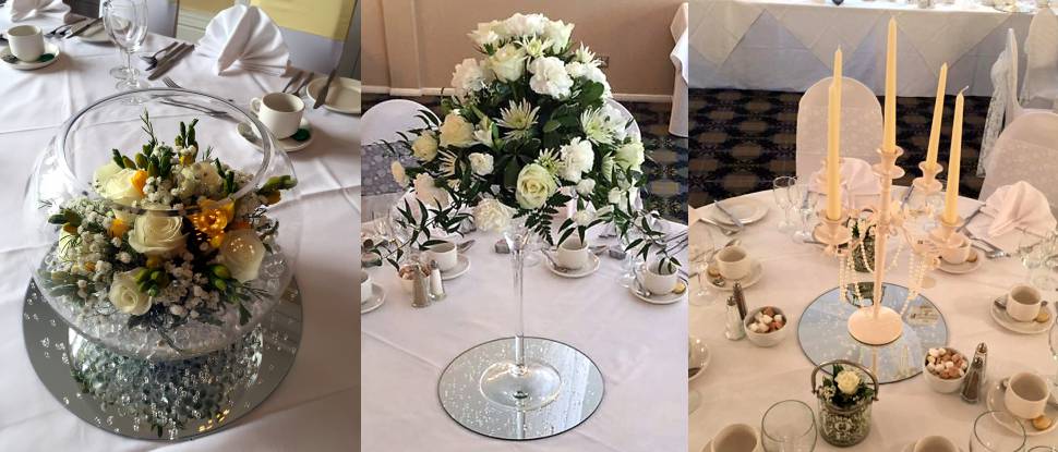 Wedding Centrepieces and Table Décor