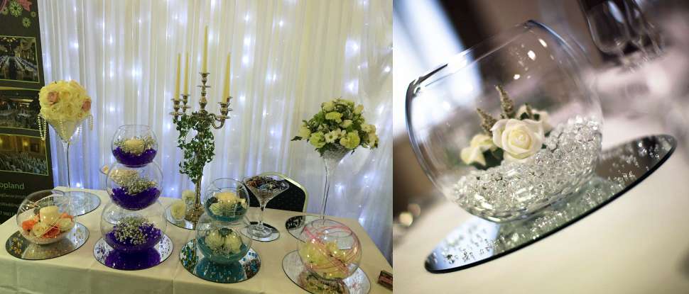 Wedding Centrepieces and Table Décor